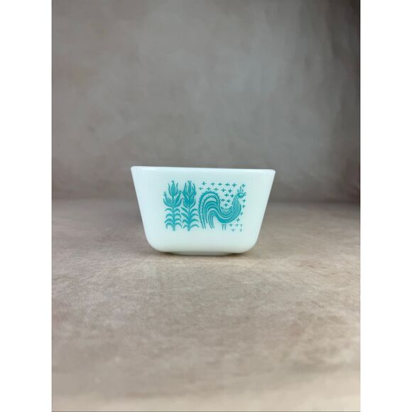 Vintage Pyrex Refrigerator Dish Amish Butterprint 0502 1.5 Pt No Lid - Picture 4 of 7